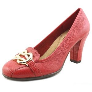 Red Aerosoles high heels